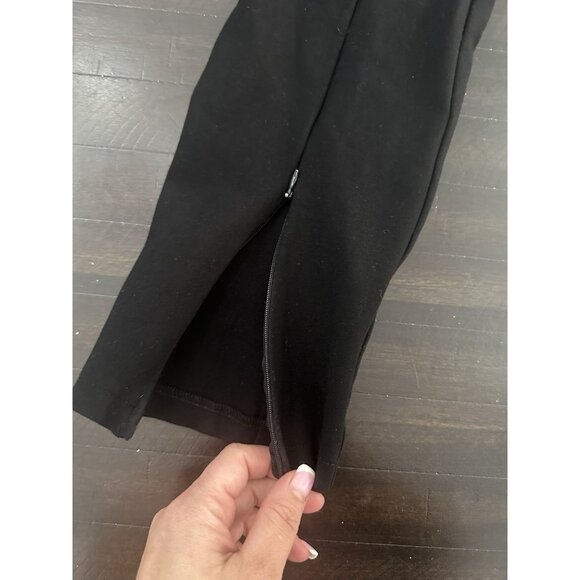 EMERSON FRY  Black Zip Layering Pants Black Large - Picture 7 of 8